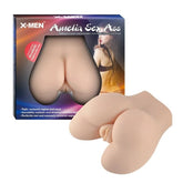 Pipedream X-Men Amelia Sex Ass Realistic Masturbator Masturbators and Strokers